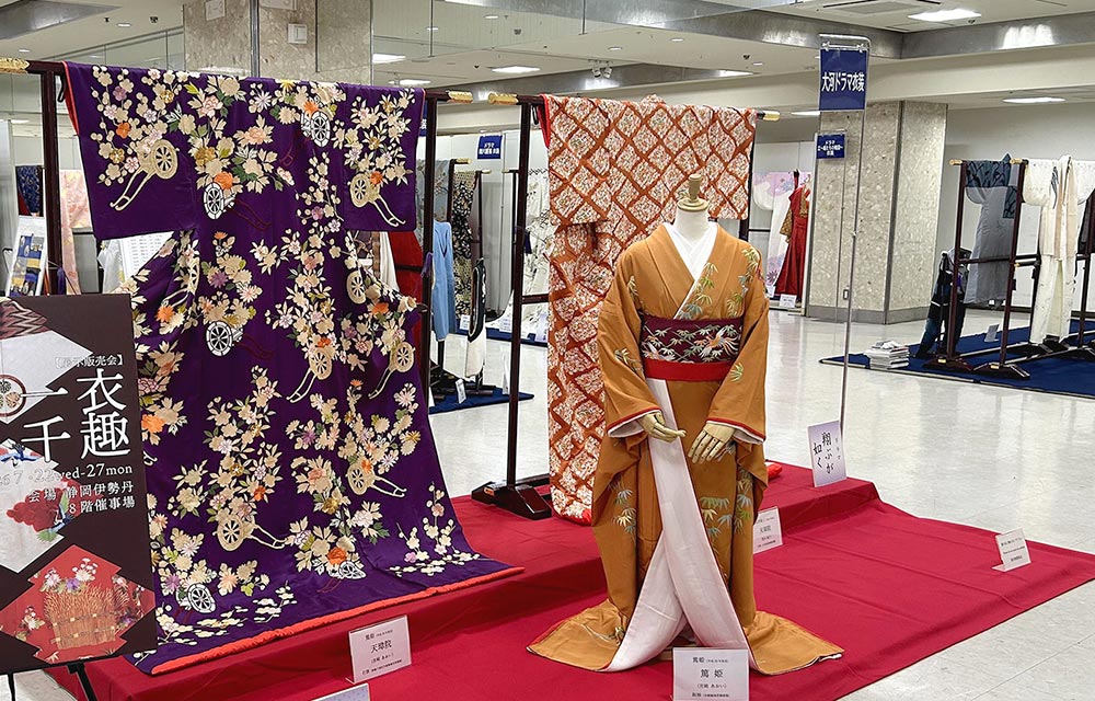 静岡伊勢丹8階催事場の展示風景