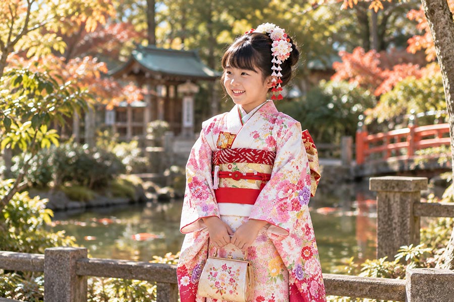 七歳｜子どもの紐から、大人と同じ帯へ「帯解（おびとき）」