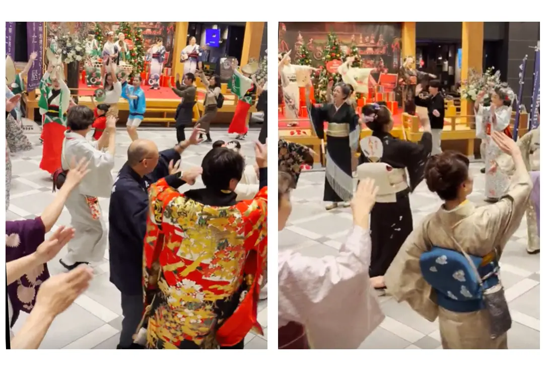 盆ダンス12月開催画像