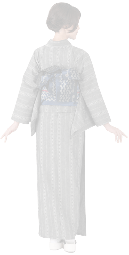 モデル後ろ姿