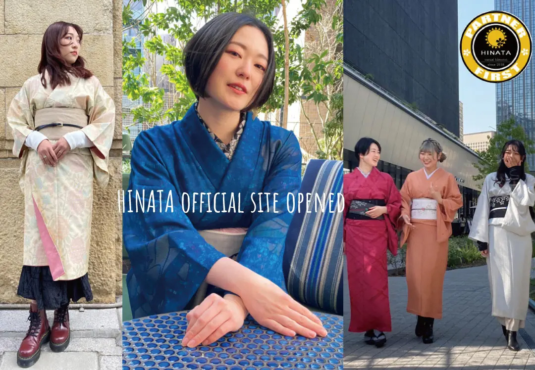 カジュアルキモノ専門店「HINATA」が公式サイトを正式オープン