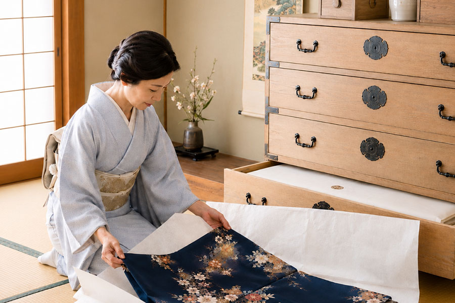 季節の変わり目に、きものを見直すひととき