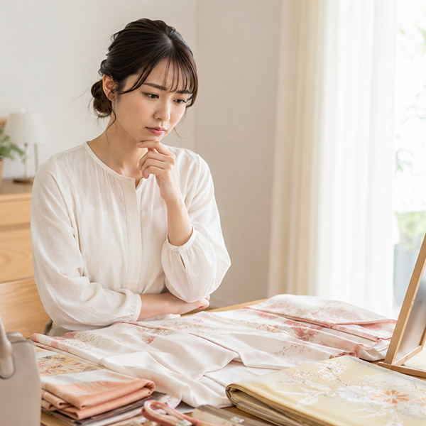 着物を着たいけれど、着付場所や移動で悩まれている方