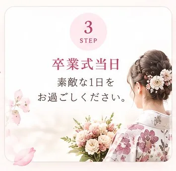 ご利用ステップ 3